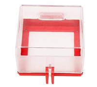 VELATEMOR Protecteur de Bouton-poussoir Transparent LOTO, Installation Facile pour Boutons D'arrêt D'urgence Industriels, Matériau PC