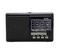 VELATEMOR Radio Portable AM/FM d'urgence pour L'extérieur, Récepteur FM/SW à Bande Complète avec Antennes Rétractables, Légère, Format de Poche Vintage, Utilisation Simple, Bandoulière