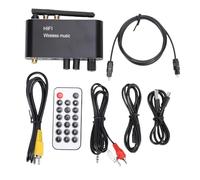 VELATEMOR Récepteur Bluetooth 5.1 pour la Télévision et les Haut-parleurs, DAC avec Entrée Optique/Coxiale/AUX/USB, Adaptateur Audio sans Fil de 20 M de Longue Date, Support LDAC