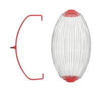 VELATEMOR Rouleau Supérieur pour Cueilleur de Noix de Pécan, de Noix et de Noix de Gland pour Boule avec Fil en Acier Inoxydable, Idéal pour Les Fruits et Les Jouets (L 120x60x0,3cm / 47,2x23,6x0,1