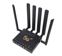 VELATEMOR Routeur WiFi 6 5G à Haute Vitesse avec Fente de Carte SIM, 6 Antennes Router Internet sans Fil à Double Bande pour la Maison, Modem 4G / 5G Portable avec VPN, Configuration