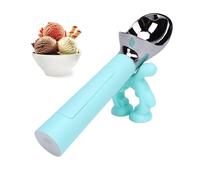 VELATEMOR Scoop de Crème Glacée Chauffée Rechargeable avec L'affichage LED, Chauffage à Main jusqu'à 158 ° F pour la Crème Glacée Dure, IP67 Proof, Facile pour les Enfants des Personnes (bleu ciel)