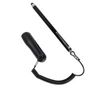 VELATEMOR Stylet pour écran Tactile D'écriture Sensible avec Support, Fil à Ressort Haute Résistance pour la stabilité, adapté pour Dessiner et Prendre des Notes sur Tablettes et Ordinateurs