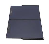 VELATEMOR Tablette D'écriture LCD Pliable de 14,3 Pouces, Bloc-Notes Plein écran Ultra Fin, Conception sans Cadre avec Technologie D'affichage Vert pour L'apprentissage et la Prise de Notes