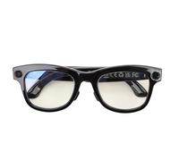VELATEMOR Traduction Smart Lunes, Glasse AI avec Traduct de 26 Langues en Temps Réel, Caméra 8MP, ChatGPT, IP67 Water Proof, Open Ear Audio pour Business Travel (Lumière Anti-Bleue)