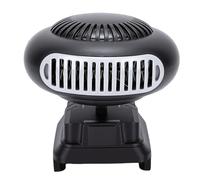 VELATEMOR Ventilateur de Chauffage de Voiture Portable à Double Température, pour Dégivrage et Désembuage, Atelier, Chantier de Construction, Matériau ABS