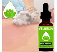 Velbecia® - Fleurs De Bach Bébé / Enfant Pipi Au Lit, Énurésie Sans Alcool (30 Ml)