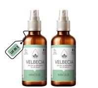 Velbecia® - Fleurs du Dr Bach Minceur - Perte de poids 50 ml +1 OFFERT - SANS ALCOOL - Spray Utilisation facile - Pour éviter le grignotage, rester motivée, pour éviter la tentation
