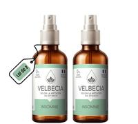 Velbecia® Insomnie 50 ml +1 OFFERT Elixirs de fleurs - SANS ALCOOL - Méthode du Dr Bach - Sommeil agité, ne plus cogiter, ruminer, nuit difficile, nuit blanche