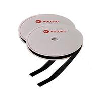 Velcro® - Bande auto-agrippante à coudre - 20 mm Noire - 1 m