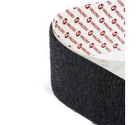 Velcro® Bande auto-agrippante Noir Largeur 10 cm de large sur 1 m de long, Verre, noir, 5M (5m Hook+5m Loop)