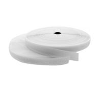 Velcro blanc Lanview 10 m x 10 mm, code 47310, LVT-HL1010W