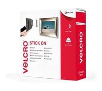 VELCRO Brand Ruban auto agrippant adhésif 20mm x 25M noir Noir G