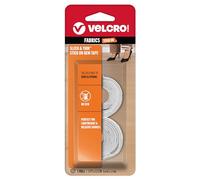 VELCRO Brand Sleek & Thin Stick On Hem Tape | The Easy Way to Hem Clothing | No Sew, Perfect for Delicate Fabrics | 3ft X 1/2" White