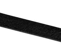 VELCRO® E00110033011425 Bande auto-agrippante à coller partie velours (L x l) 25000 mm x 100 mm noir 25 m
