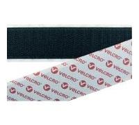 VELCRO® E088025330F1825 Bande auto-agrippante à coller partie crochets (L x l) 25000 mm x 25 mm noir 25 m