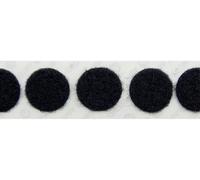 VELCRO® E20101933011425 Pastilles rondes auto-agrippantes à coller partie velours (Ø) 19 mm noir 1120 pc(s)