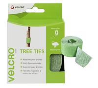Velcro Marque Attaches Pour Arbres & Jardin Multi-Usages, Permet De Sécuriser Et Stabiliser Les Jeunes Arbres, Vert, 50 Mm X 5 M