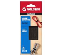 Velcro Marque - One-wrap pour câbles, fils et cordons Noir 5 Count - 8" x 1/2" noir