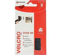 Velcro - Ruban auto-agrippant crochets et boucles, se coupe - Noir 20 mm x 50 cm