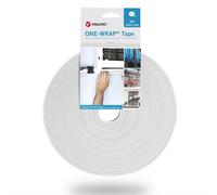 VELCRO® One Wrap® Ruban de 10 mm de large, blanc, 25 m