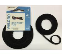 VELCRO ONE WRAP Sangle Câble Double Face 10mm x 5m Noir
