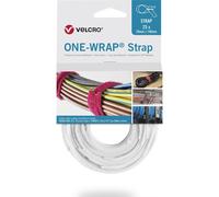 VELCRO® One Wrap® Strap 20mm x 150mm, 25 pièces, blanc