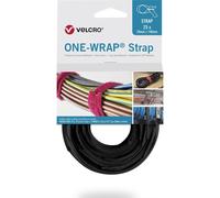VELCRO® One Wrap® Strap 20mm x 150mm, 25 pièces, noir