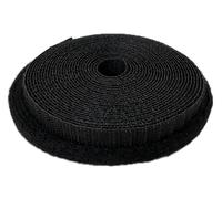 Velcro® - Rouleaux de bande auto-agrippante à coudre - 10 mm - Noire - 5 m