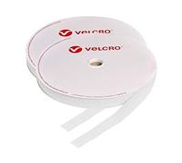 Velcro® - Rouleaux de bande auto-agrippante à coudre - 100 mm - Blanche - 5 m