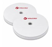 Velcro® - Rouleaux de bande auto-agrippante à coudre - 16 mm - Blanche -25 m