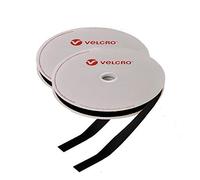 Velcro® - Rouleaux de bande auto-agrippante à coudre - 16 mm - Noire - 5 m
