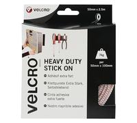 VELCRO - Ruban adhésif robuste VELCRO® - Blanc 50 mm x 2,5 m