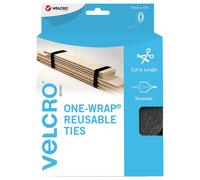 VELCRO® universel Bande auto-agrippante pour grouper partie velours et partie agrippante (L x l) 15 m x 3 cm noir 15 m