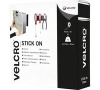VELCRO® VEL-EC60243 Bande auto-agrippante à coller partie velours et partie agrippante, extra-fort (L x l) 5000 mm x 50 mm noir 5 m