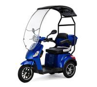 Veleco DRACO - Scooter de mobilité avec canopy 3 roues lithium/plomb-acide