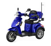 VELECO Véhicule de mobilité 3 Roues Senior/Pour Handicapés DRACO (Bleu)