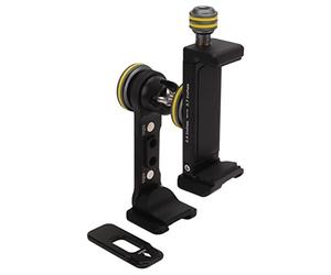 VELEDGE V3 Support de Trépied Universel pour Téléphone Portable en Alliage D'aluminium Rotatif à 360 Degrés pour Vidéo en Direct Vlog