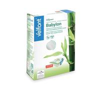 Velfont Babylon Protège-matelas pour lit double 160 x 190/200 imperméable, respirant, anti-acariens, blanc, 160 x 190-200 cm