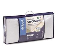 Velfont Oreiller VISCOAIRE (double couverture) (70 cm)