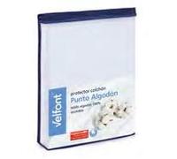 Velfont Protège Matelas Punto Coton Imperméable Respirant - 80x190/200 cm - Doux et Écologique