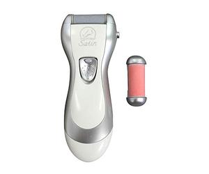 Velform® SATIN Soin Kit de pédicure pour pieds pour callosités avec micro Technologie Minéraux avec 1 rouleau de rechange inclus - Original en TV Publicité