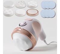 VELFORM Vibraluxe Pro Masseur Anti-Cellulite Électrique 3000 tr/min - Appareil de Massage Amincissant avec 6 Têtes Incluses - Raffermissant, Tonifiant, Relaxation Musculaire - Garantie Officielle