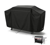 Velfree Housse de barbecue pour grille Weber en ardoise 91,4 cm, 195,6 cm pour barbecue Blackstone 91,4 cm, housse imperméable à dessus plat - 195,6 x 68,6 x 99,1 cm (L x l x H)