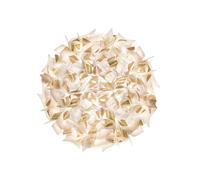 Veli Aurea Applique/ Plafonnier Grand Blanc/Or