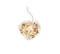 Veli Aurea Suspension Blanc/Or Avec Câble Rouge