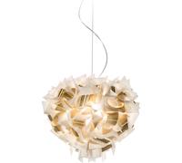 Veli Aurea Suspension Blanc/Or Avec Câble Transparent