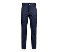 VELILLA 103001 Pantalon Multi-Poches Couleur Bleu Marine Taille 50 d'utilité Professionnelle, Slim Homme