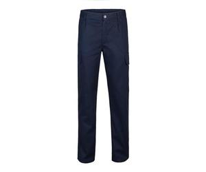 Velilla 103003 Pantalon multipoches 100% coton, bleu marine, taille 52