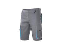 VELILLA 103007 8/5 50 - Bermuda Bicolore Multipoches Gris Taille 50